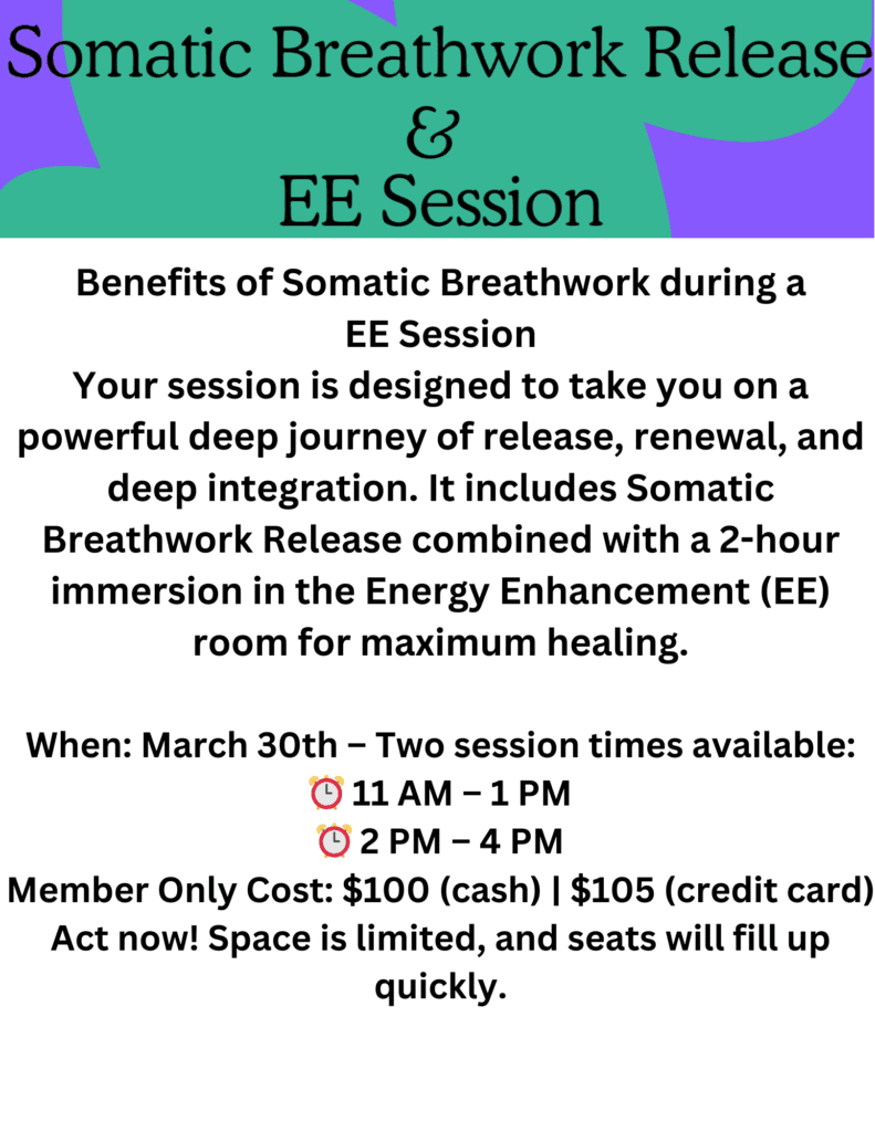 Somatic Breathwork flier